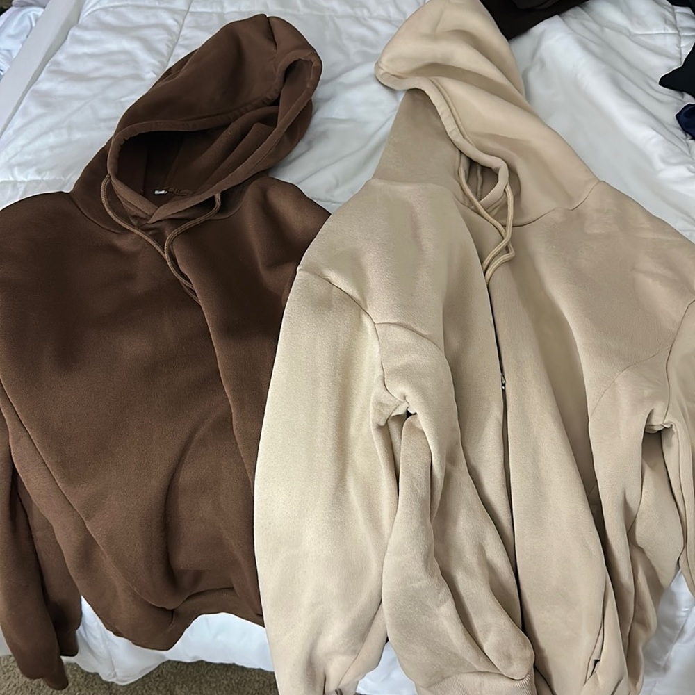 2 hoodies from shein! never worn!